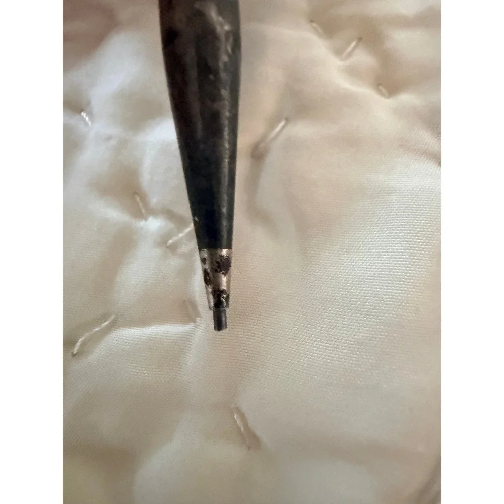 Vintage Mechanical Pencil Telescoping Metal Pencil and Black Gold Tone Pencil